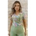 034440 Blusa manga curta Ramany Estampa Abstrata